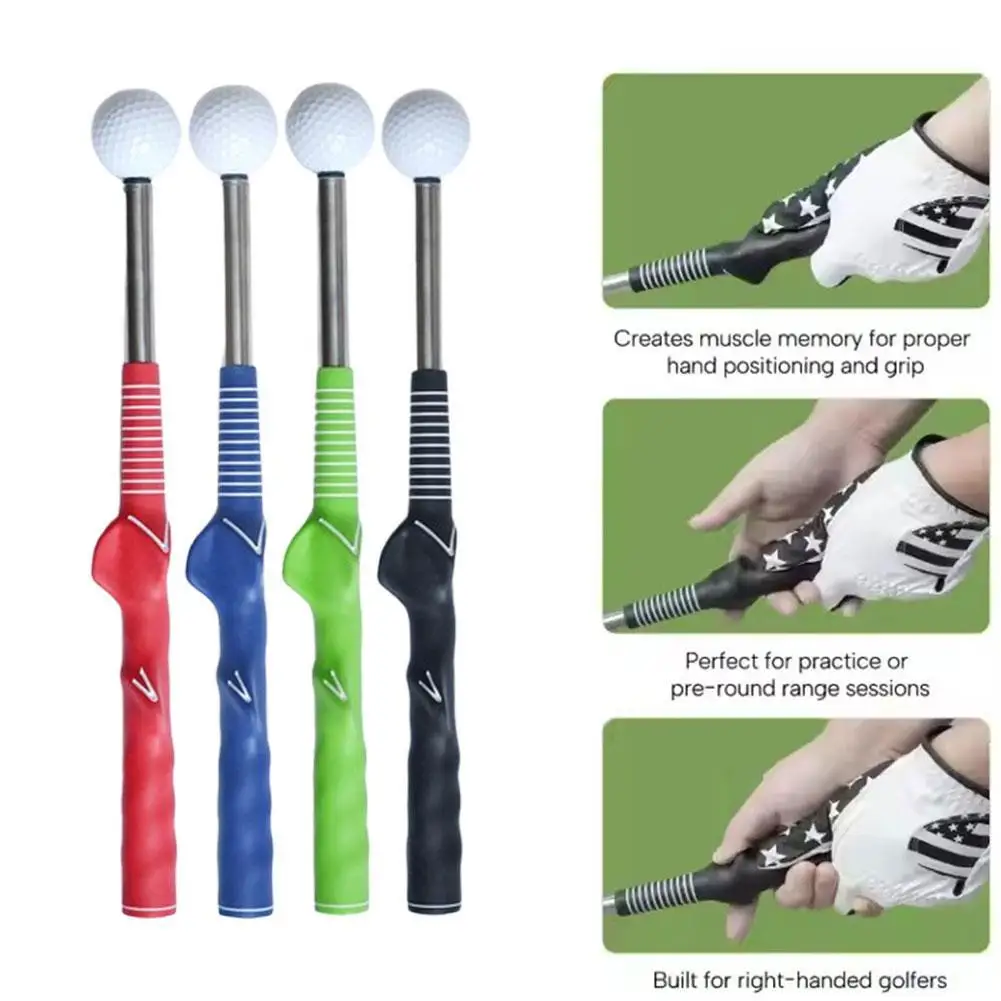 Palo de práctica de Swing de Golf telescópico, entrenador de Swing Master, ayuda para entrenamiento de Golf, Corrector de postura, práctica, 1 Uds.