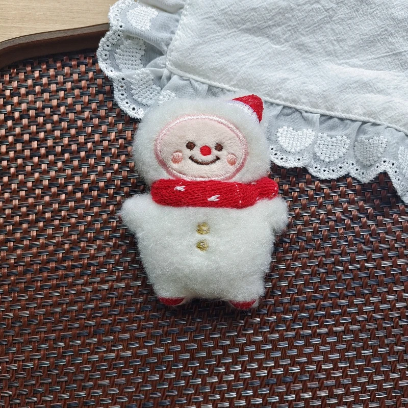 

Креативная плюшевая мультяшная рождественская серия, елка, снеговик, кукла, подвеска, универсальный фестивальный декор, детские подарки, аксессуары, сумка, брелки