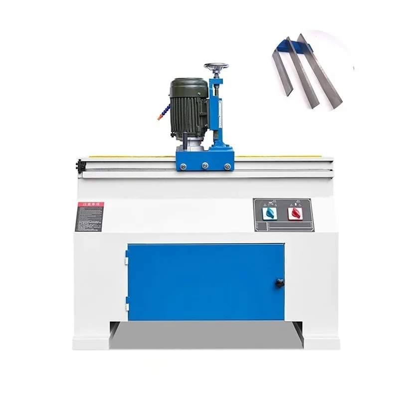 Manual knife sharpener for woodworking and printing industry, with accurate control, high efficiency and reliability