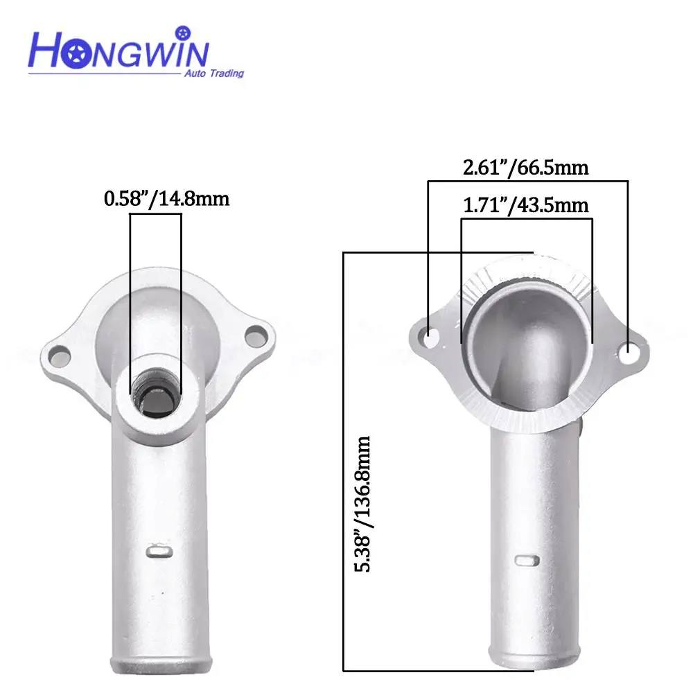 Water Coolant Outlet Inlet & Sensor 16321-15040 16321-02030 9025047 For Toyota Corolla Caldina Carina Geo 1.6 1.8 7AFE 1992-1997