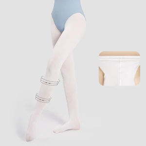 الجوارب الضيقة للرقص غير الملحوم للبنات ، جوارب الباليه ، جوارب طويلة للنساء ، طماق مع أقدام شبه معتمة ، 40D أفضل 12 جورب أطفال غير ملحوم مبيعا - رقم 4