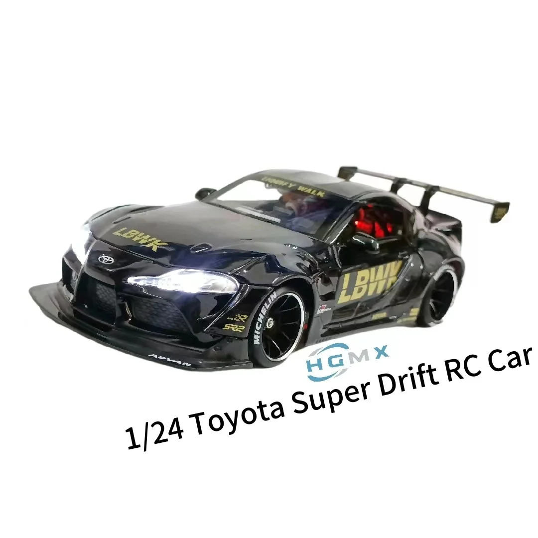 

FATJAY Mini-Q8: 1/24 RC Drift Toyota Super 4WD Electric AWD Модель с дистанционным управлением в металлическом корпусе Гоночный автомобиль Полный набор с гироскопом