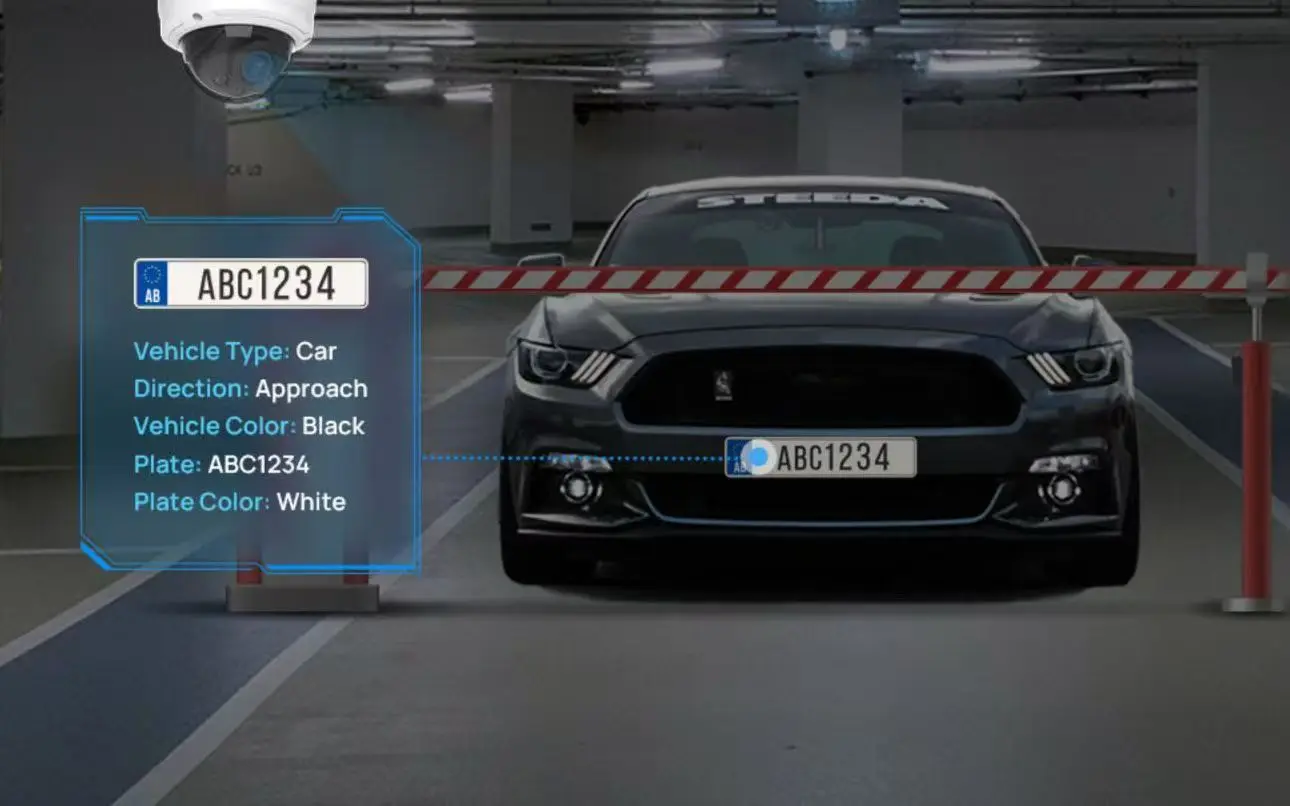 ENSTER Newest Night Vision 4MP IP Automatic Number License Plate Recognition Reader System ANPR LPR Camera With Software