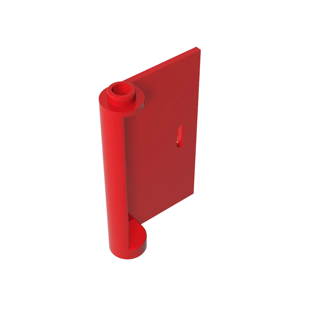 

Дверца Gobricks GDS-1514 1x3x4, правая, открывающаяся, с верхним и нижним шарниром, совместима с LEGO 58380, технические строительные блоки