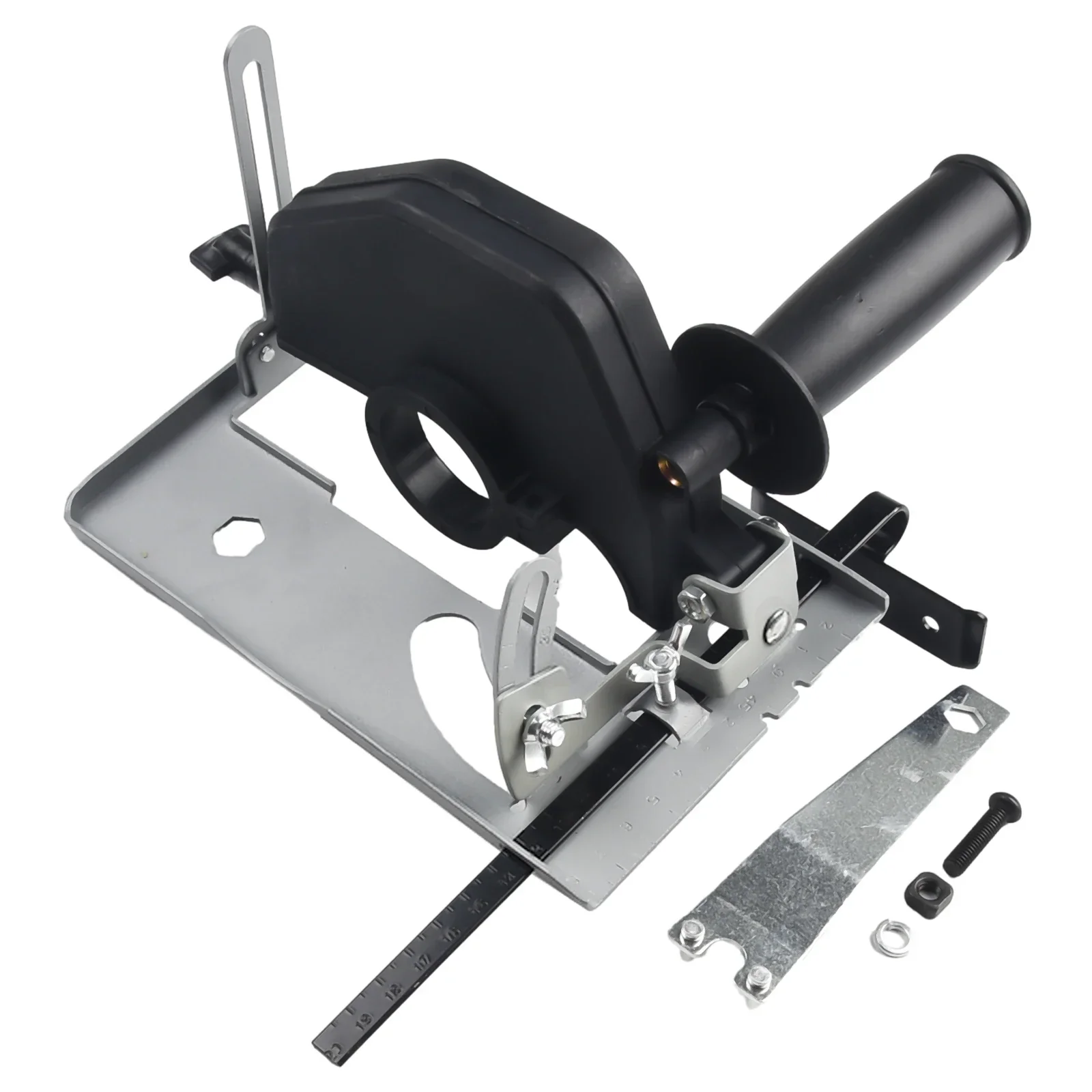 Bracket Angle Grinder Base Converter DIY Electric Power Tools Stand Table Wood Woodworking 0~40mm Black Hot Sale