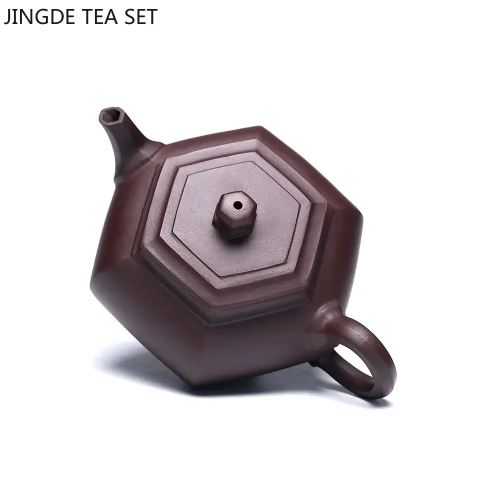 320ml Boutique Yixing Purple Clay Teapot Chinese Beauty Kettle Master Handmade Filter Tea Infuser Household Tea Set Accessories