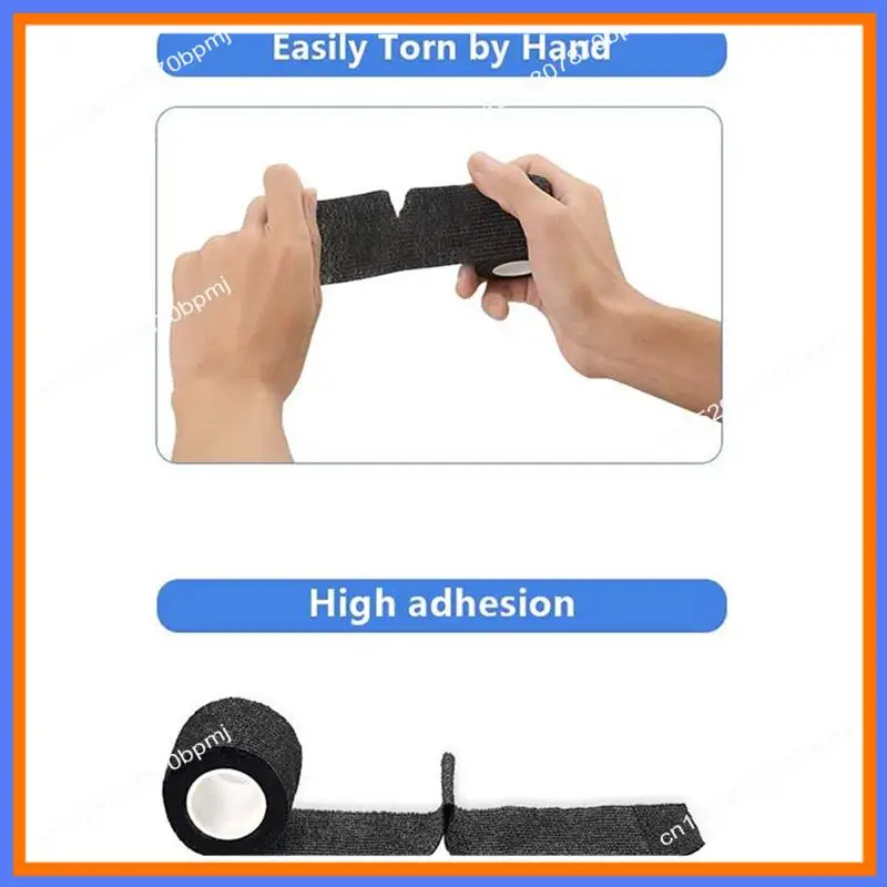 BAAE 6Pcs Self-Adhering Bandage Fixing Bandage Animal Bandage Hand Tearing Waterproof Elastic Bandage For Pets 5 Cm X 4.5 M