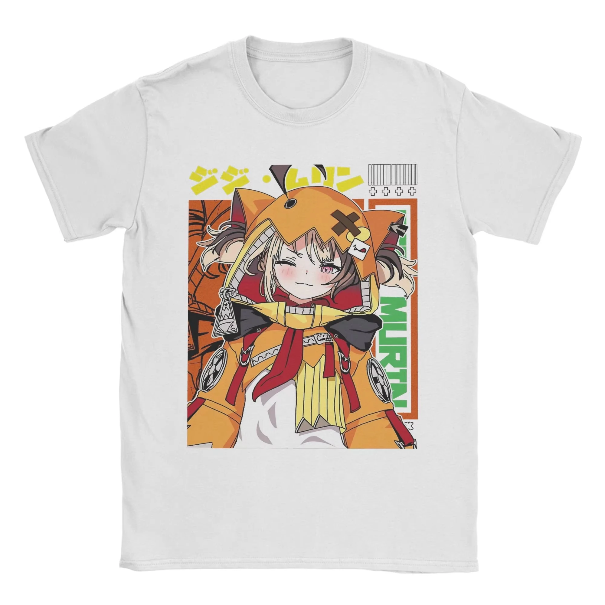 Gigi Murin Justice Hololive Grafik-T-Shirt für Herren, 100 % Baumwolle, Rundhalsausschnitt, kurze Ärmel, originelles Unisex-Streetwear-T-Shirt. – Detail 9