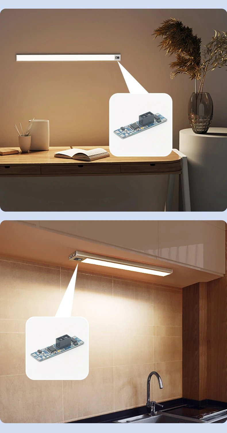 IR-betriebener berührungsloser Sensor-Schalter 12V 24V LED-Lichtregler für LED-Streifen und LED-Aluminiumprofile – Detail 3