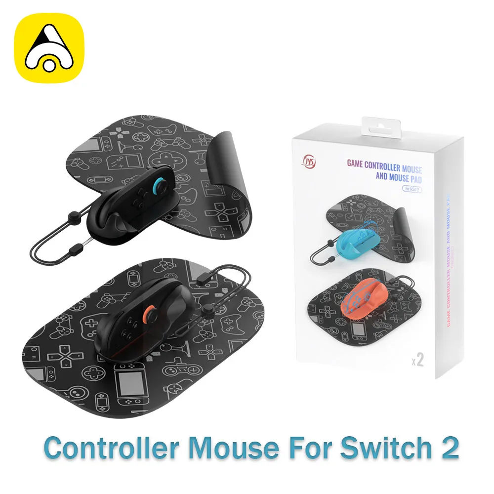 

Game Controller Mouse For Switch2 Joy-Con Grip Mouse With Mouse Pad Left Right Joystick Base For Switch2 Accessories