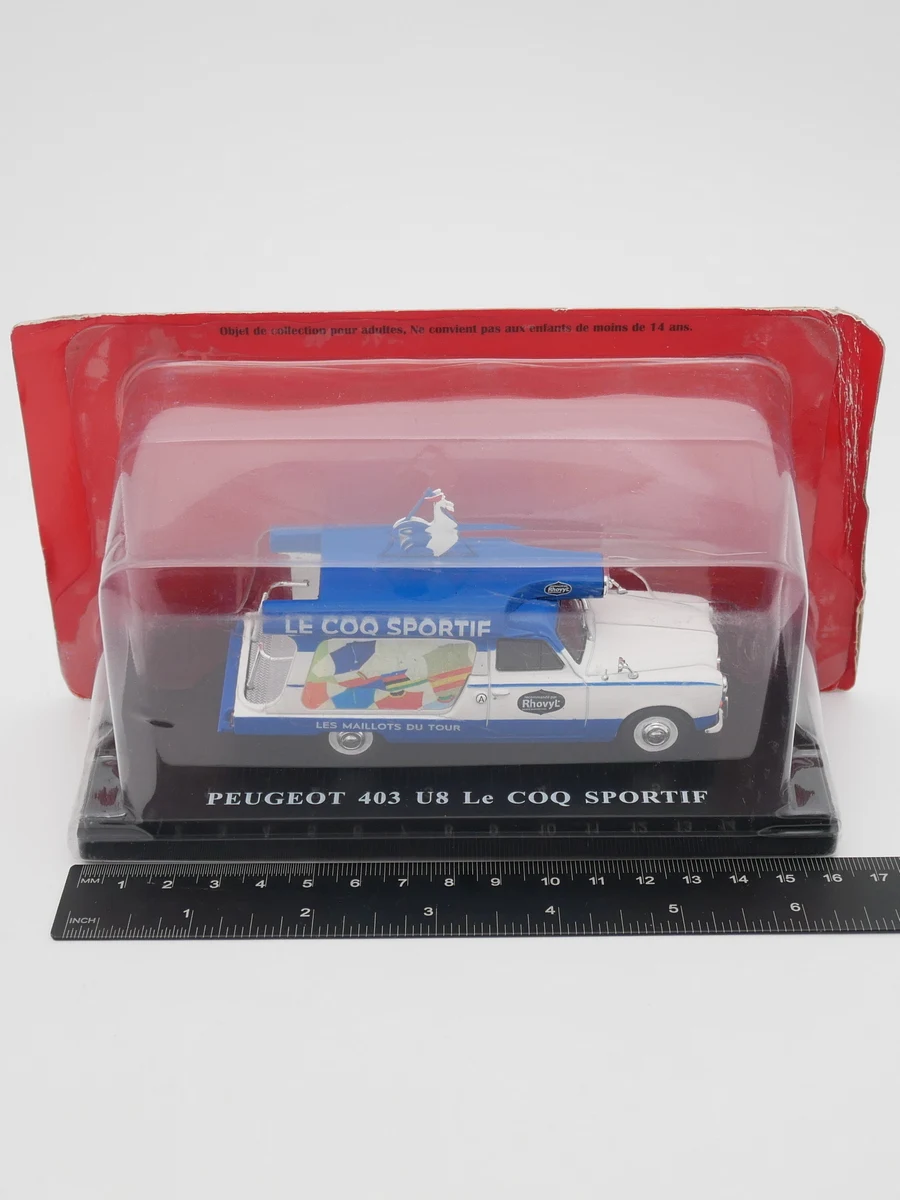 

Литой под давлением Ixo 1:43 Масштаб Peugeot 403 U8 Peugeot Van Реклама Модифицированный автомобиль Модель автомобиля из сплава Игровая модель автомобиля из сплава Коллекционная игрушка