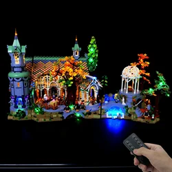 No Bricks LED Light Kit for Creator Rivendell Lord of The Rings 10316