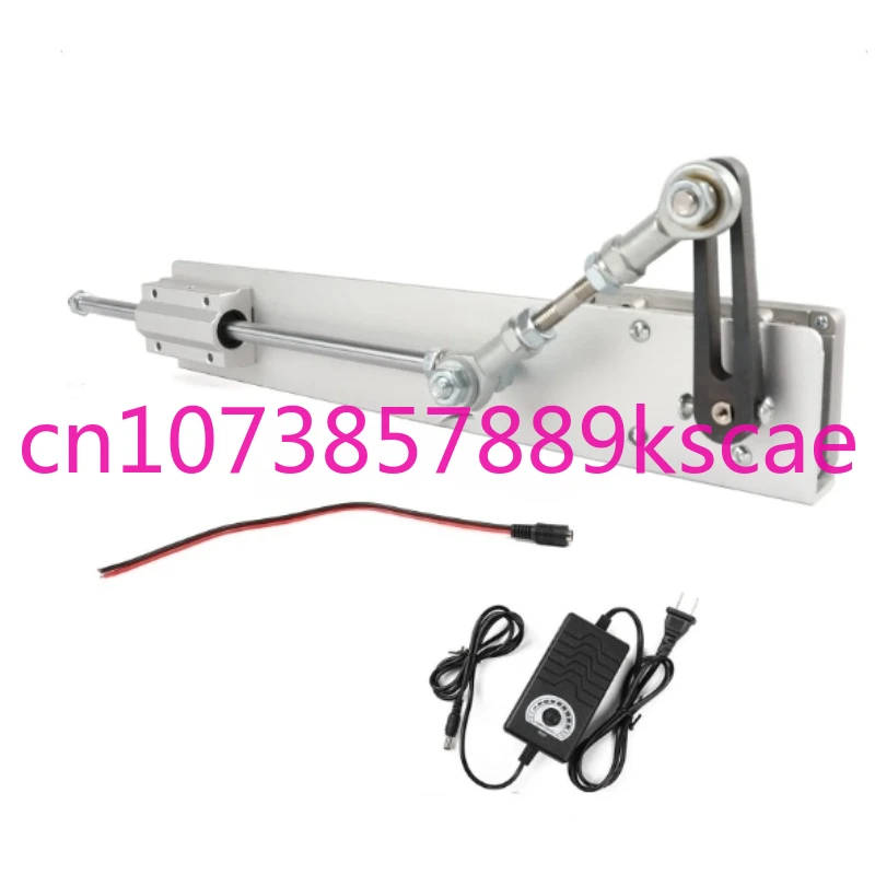 Stroke 20-80MM Reciprocating Cycle Linear Actuator DC 24V Gear Adjustable Telescopic Motor DIY With Speed Controller