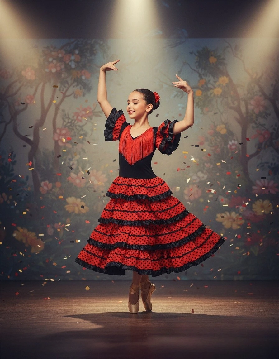 Gaun Panjang Flamenco Merah Hi - Baby Clothing Europe ulasan dan harga