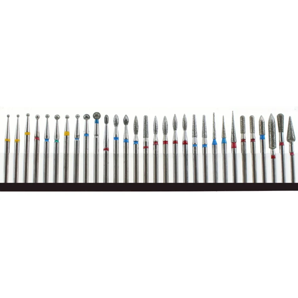 Nail Grooming Kit Cuticle Clean Bits for Diamond Nail Kit Compatible With Electric Polishers Enhances Nail Art Experience