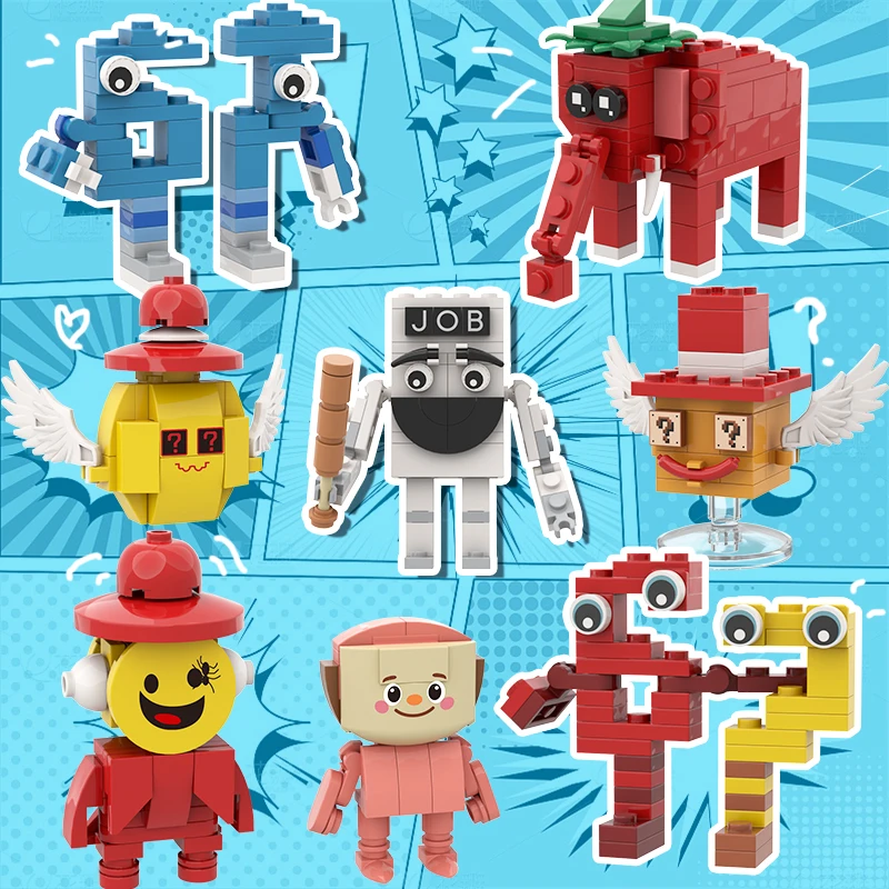 

2026 Tung Sahur Brainrot животные строительные блоки Tralalelo Tralala SharkBricks игрушка в подарок для детей детские игрушки для мальчиков newMOC