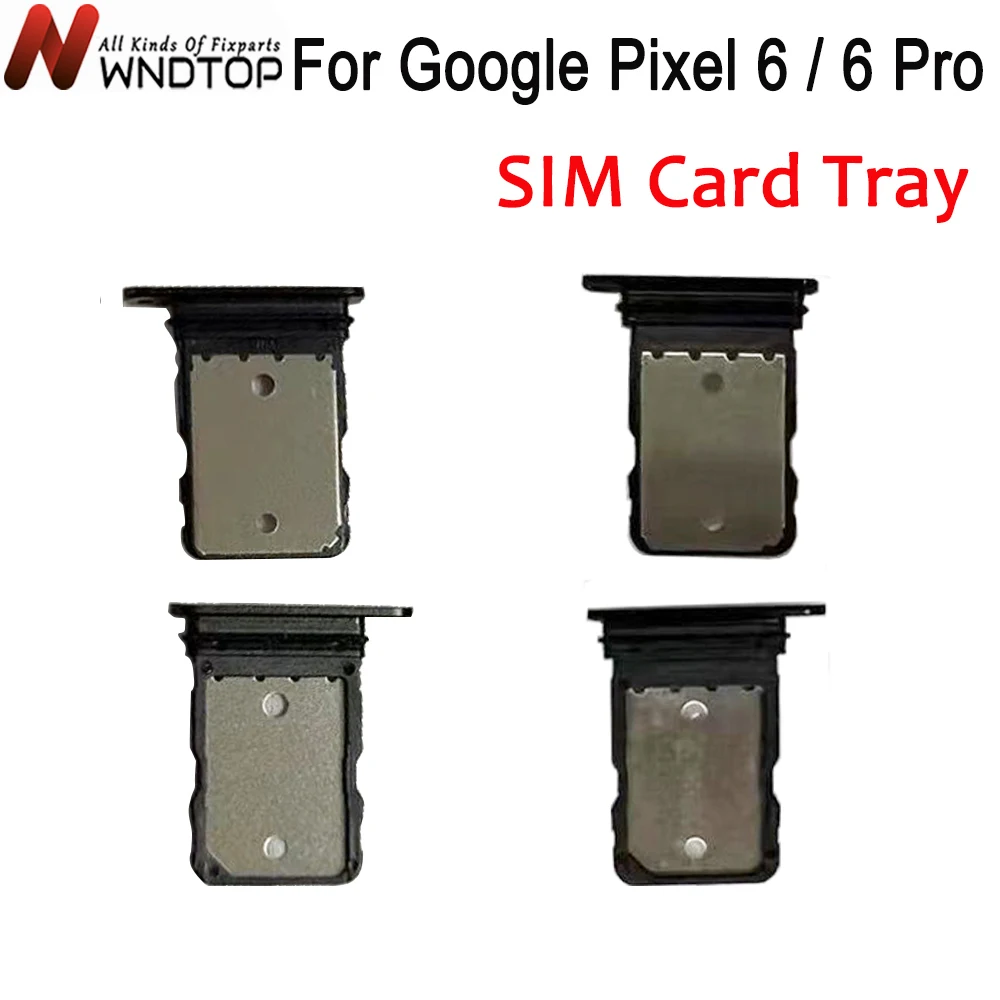 

For Google Pixel 6 SIM Card Holder Tray Card Tray Holder Slot Adapter For Google Pixel 6 Pro SIM Crad Tray For Google 6 Pro Cato