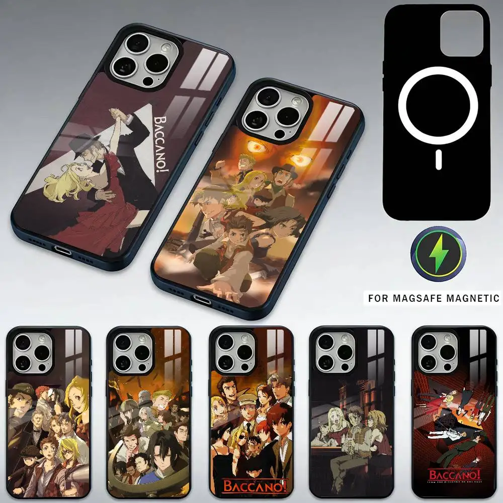 

B-Baccano Wallpaper Phone Case For iPhone17,16,15,14,13,12,11 Plus,Pro Max Magnetic For Magsafe Wireless Charging