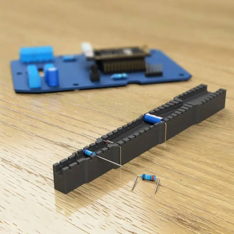 

1 шт., различные конденсаторы, диоды, набор инструментов для гибки диодов/резисторов.