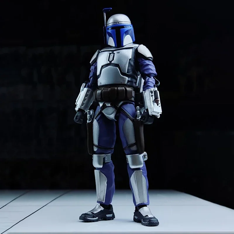 

In stock Bandai SHF Jango Fett Action Figure Star Wars Anime Model Toys for Boys Gifts Original Box