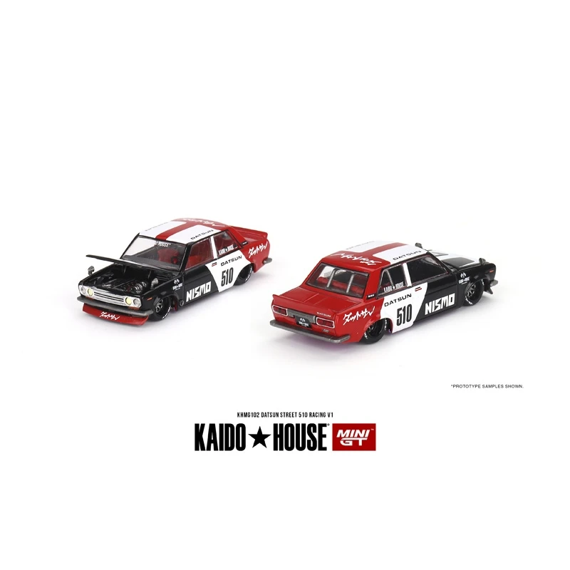 In Stock TSM MINI GT KAIDO HOUSE Tent 1:64  FairladyZ Datsun 510