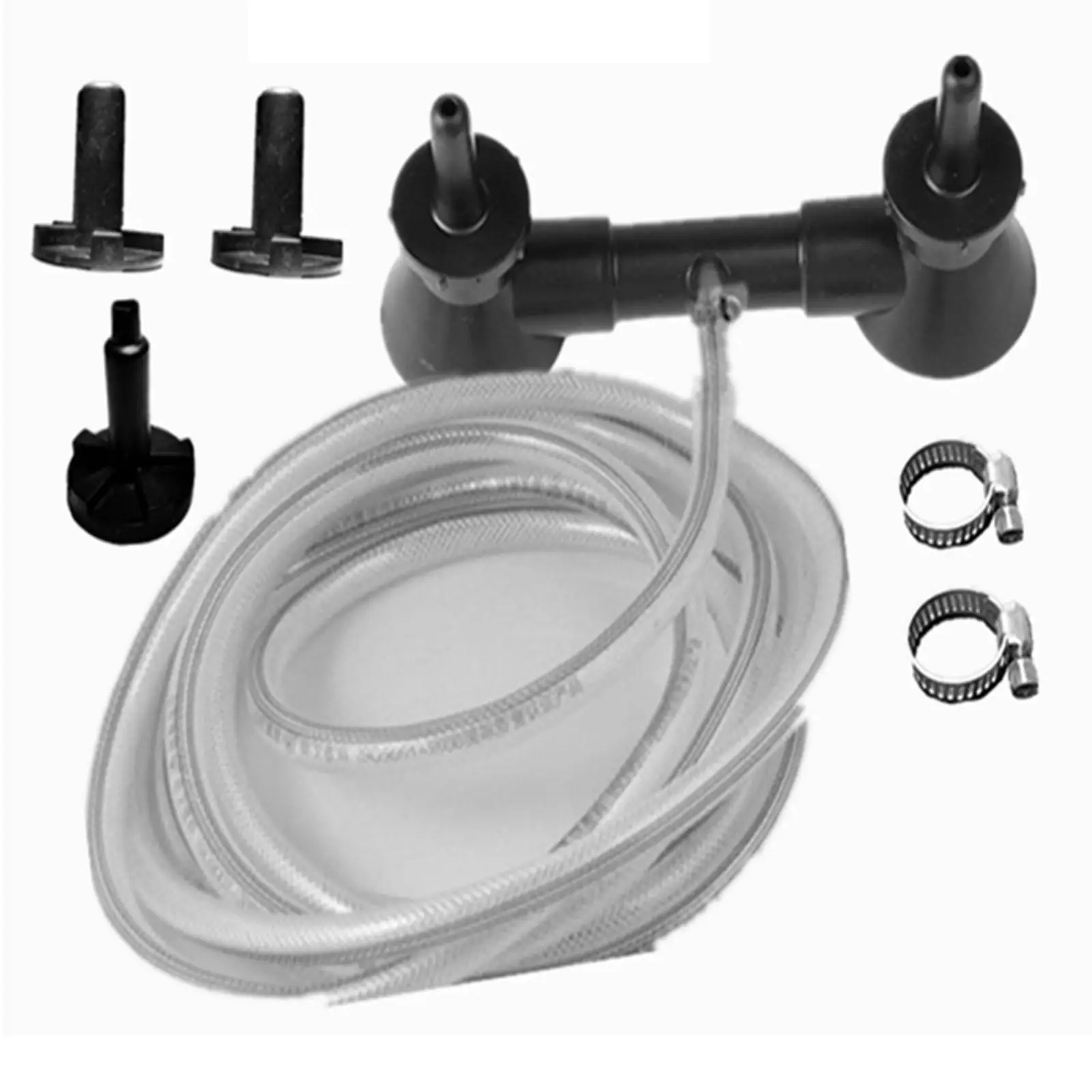 Double Blast Bottle Washer with Faucet Adapter Beer Wine Cup Cleaning Equipment Drinkware Rinser for Kitchen Bar