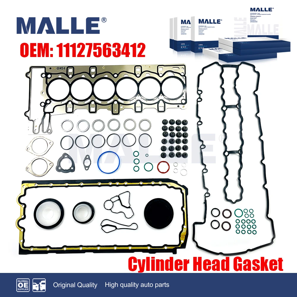 

Engine Cylinder Head Gasket Set For BMW N54 B30 E88 E82 E90 E91 E92 E93 E60 E61 Car Accessories 11127572758 Overhaul Repair Kits