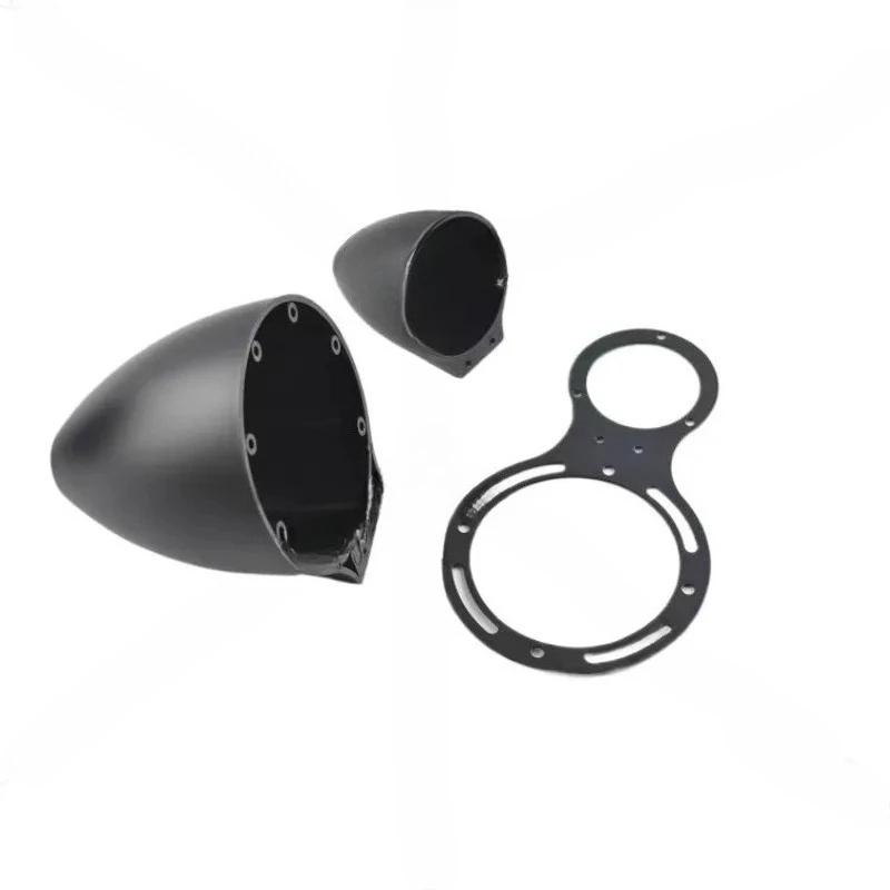 Car audio modified three-way speaker, no-pouring film bracket, treble 3.5-inch midrange speaker base