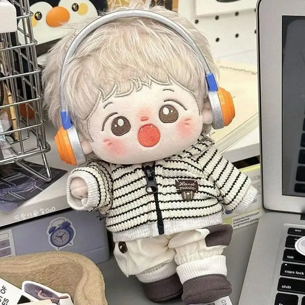 تصميم جميل 20 سنتيمتر ملابس دمى القطن الكرتون Kawaii أفخم ملابس دمى 1 مجموعة فستان القطن أفخم الدمى تنورة إكسسوارات دمي