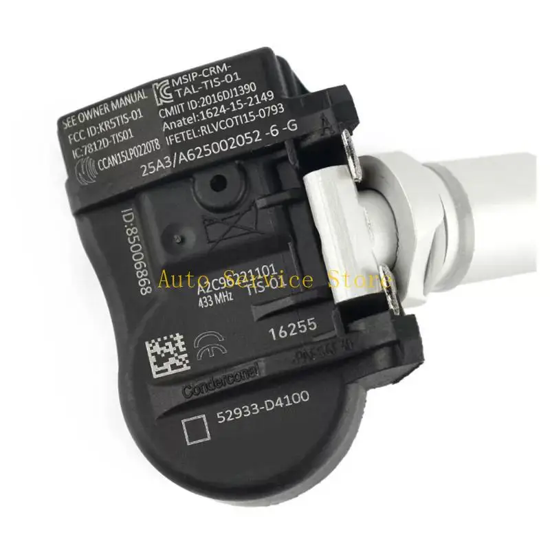 

462A Car TPMS System Programmable Tire Pressure Monitor Compatible for 52934-D4100 52933-D4100 52933-F2000 52933-D9100