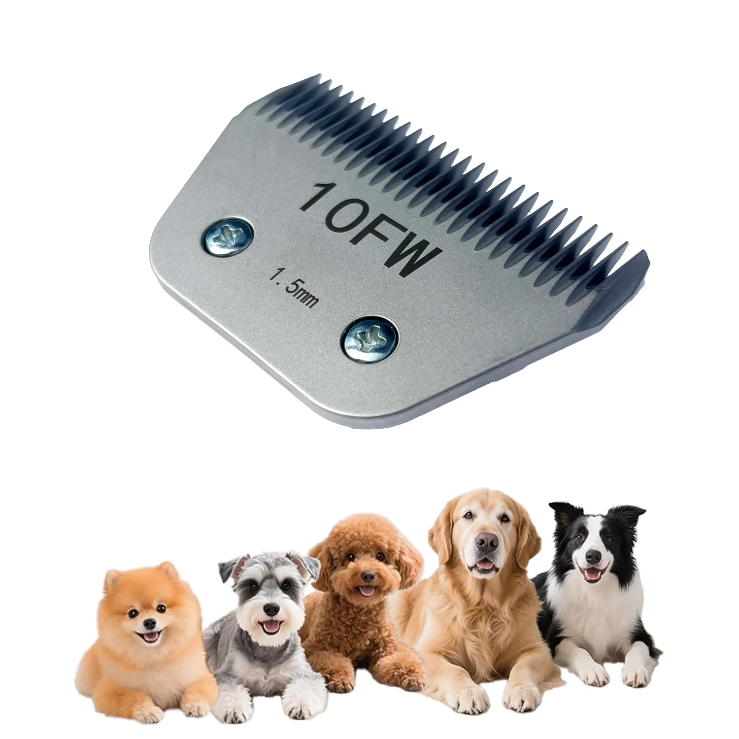 10FW Черное съемное лезвие для стрижки собак