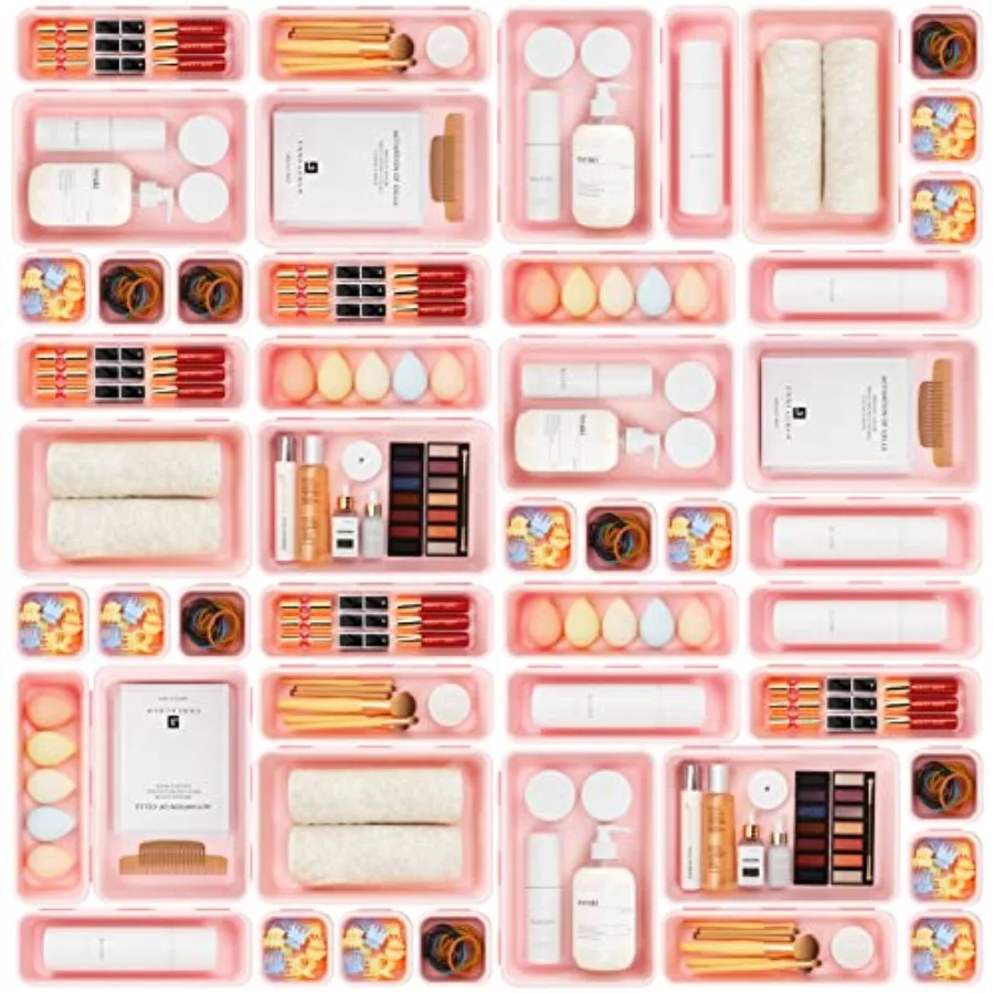 

Набор из 46 предметов: органайзеры-разделители для ящиков (5 размеров), для организации рабочего стола, гаража и хранения, аксессуары для инструментальных ящиков