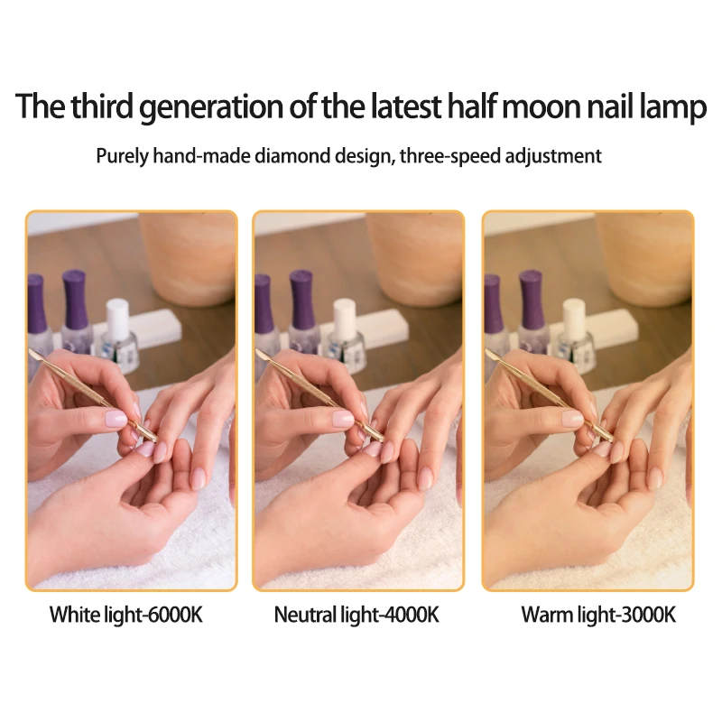 Lámpara de mesa led Profesional para manicura, herramientas de manicura europeas modernas, lámpara de escritorio para uñas, nueva moda