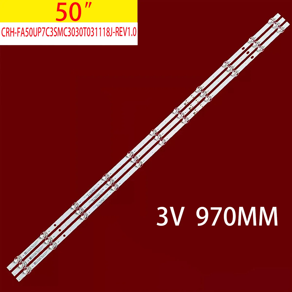 

LED Strip For UA50AU7002K UA50AU7002KXXT CRH-FA50UP7C3SMC3030T031118J-REV1.0 50D3B5CY45012L 50D3B6CY52012R GC50D11-ZC46AG-04D