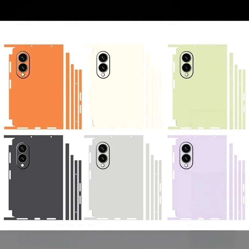 Image of Neue Farbige Anti-Kratz-Aufkleber für Samsung Galaxy Z Fold8ultra 8 7 6 5 4 3 Schutzfolie Rückseitenfilm