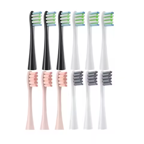 AUSD-12PCS Replacement Brush Heads for Oclean X/ X PRO/ Z1/ F1/ One/ Air 2 /SE Sonic Electric Toothbrush Soft Bristle Nozzles