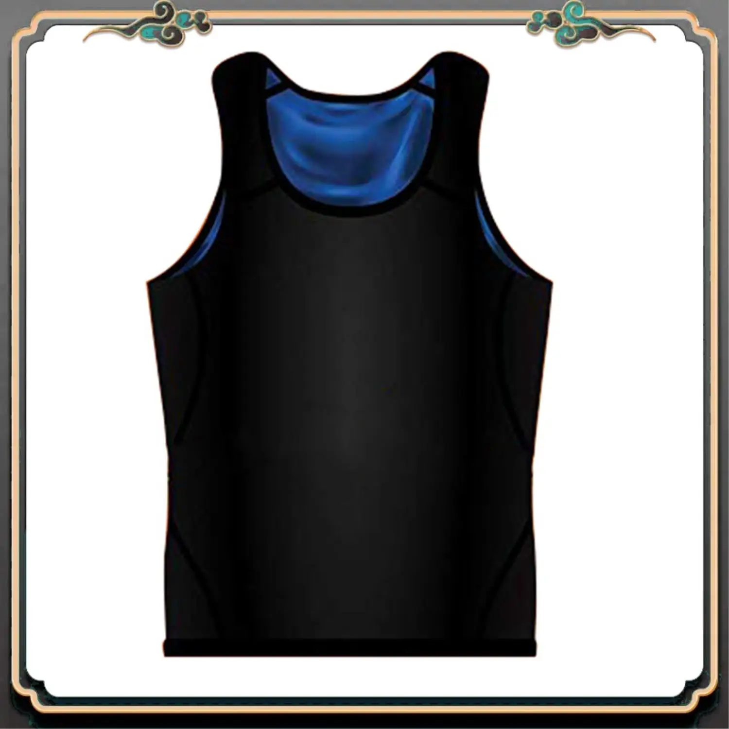 

Premium 2 Pcs Sauna Vest Premium Workout Tank Top Polymer For Slimming Weight Loss Fitness Female L/XL & Men's XXL/XXXL