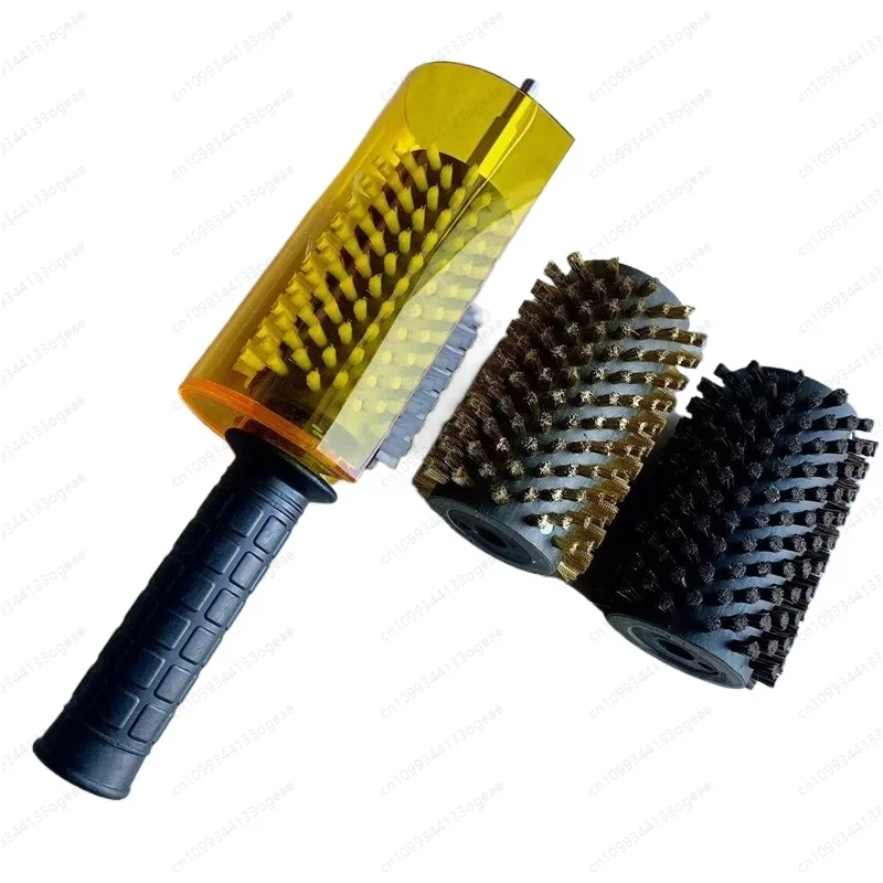 Snowboard waxing roller  polishing roller  snowboard waxing set nylon brush horse brush copper wire