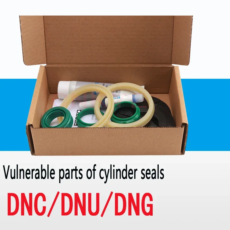Partes vulneráveis das vedações de cilindros DNU DNG KDN DNC-32-40-50-63-80-100-125-PPV-A DNC-32-PPVA DNC-100-PPVA 369200 369199 DSBC