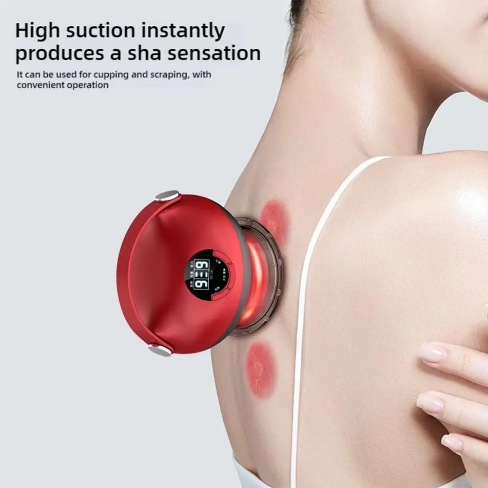 電気真空マッサージャー,加熱療法,脂肪カップ,吸引,バーナー,健康緩和,j7a8