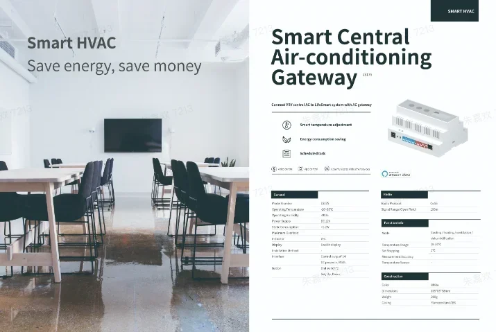 Aire acondicionado central Smart Gateway Lifesmart home