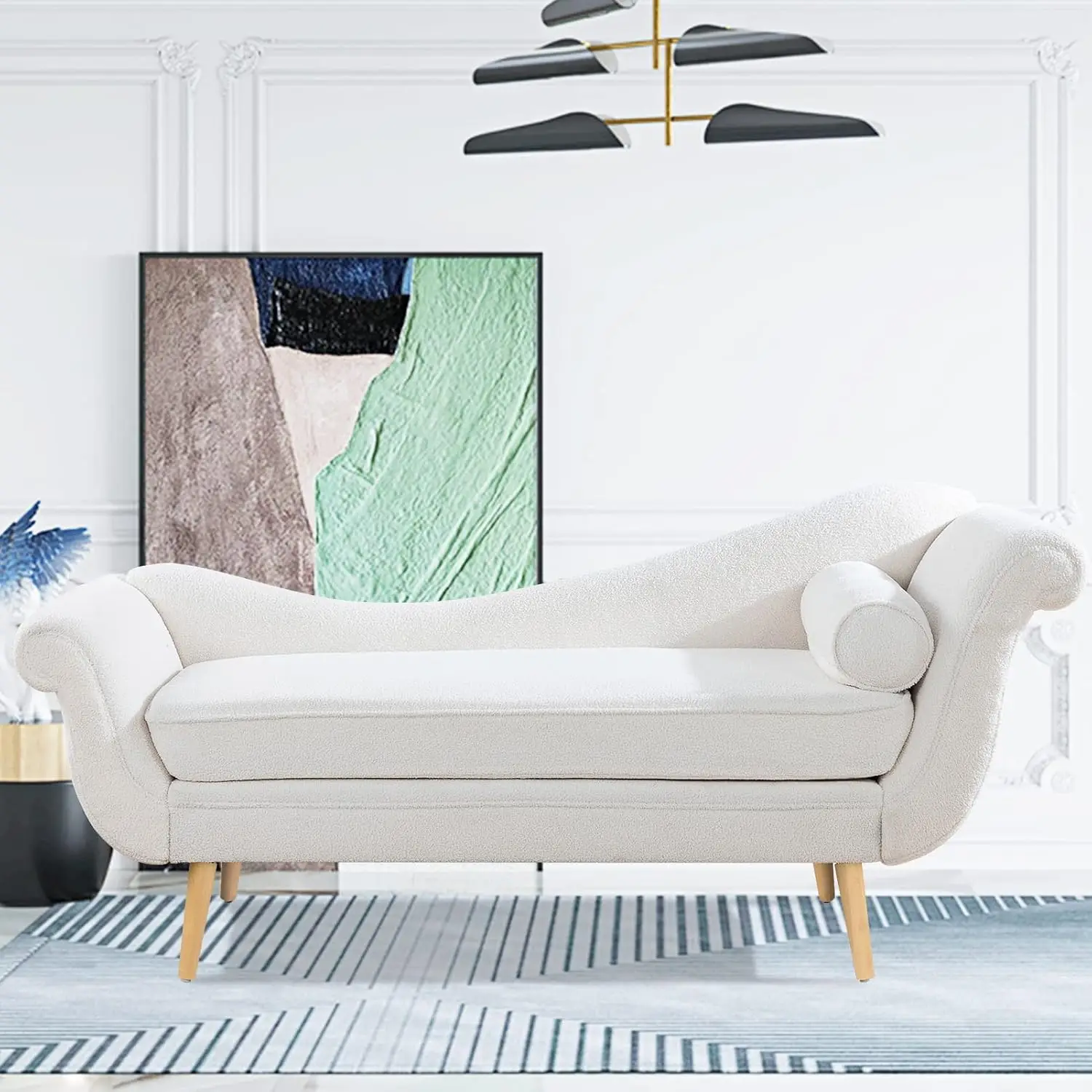 Velvet Chaise Lounge 68