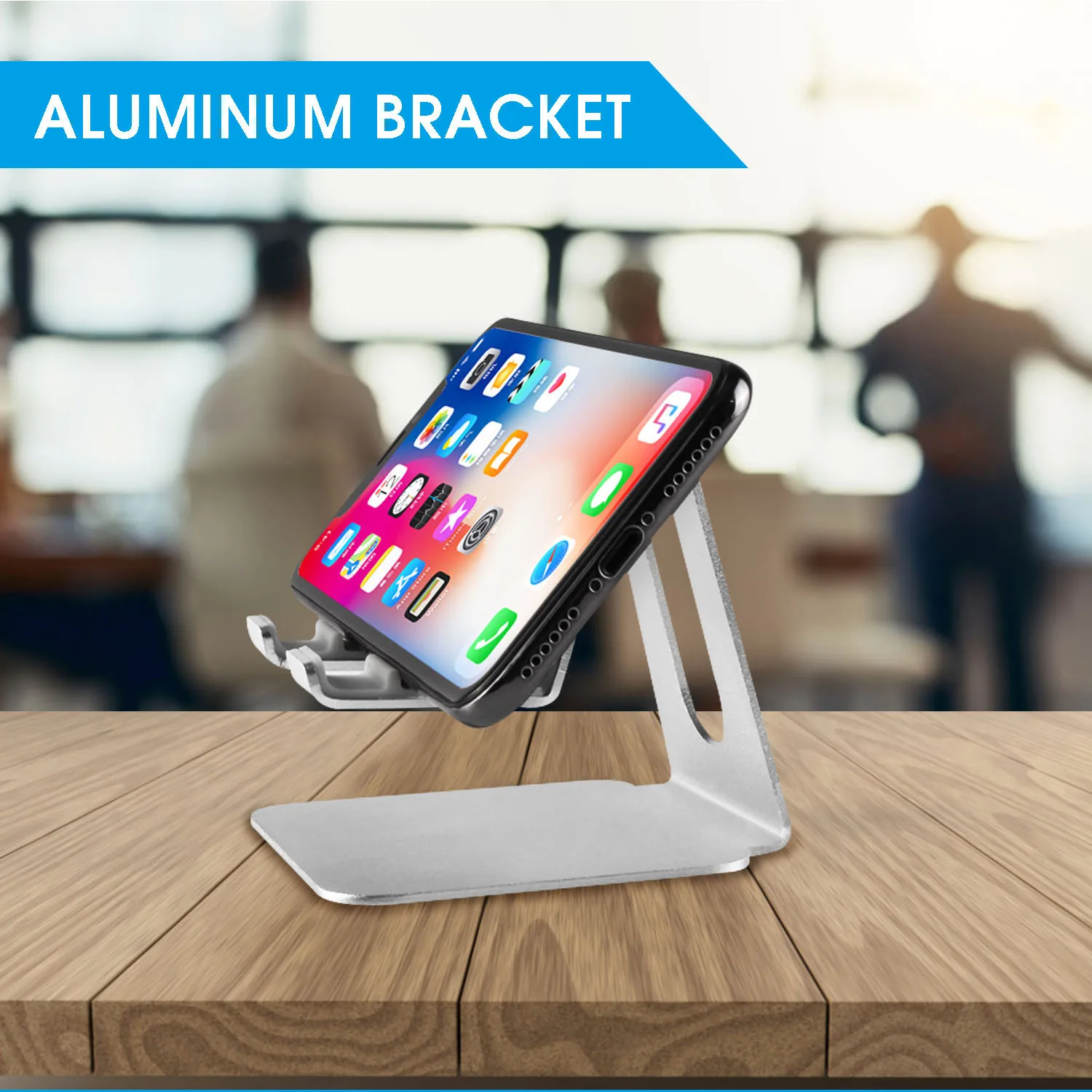 Cell Phone Stand Cradle Holder Phone Bracket for Iphone Desk Adjustable Vertical Holder Stand Moblie Phone Dock Tablet Bracket