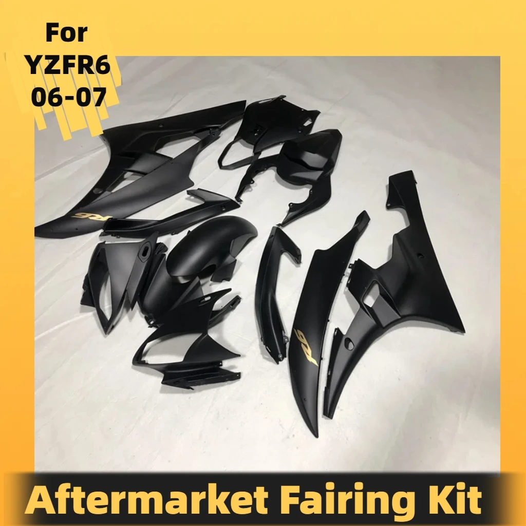 

Injection Fairing Kit for YAMAHA R6 2006 2007 Aftermarket ABS Plastic Bodywork Fairing Kit YZFR6 06 07