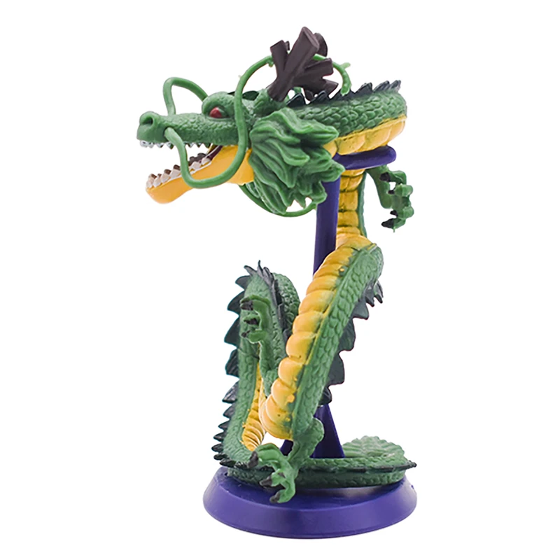 10cm dragon ball z ciano dragão figura artesanal dbz shenron anime coleção decoração modelo bonecas ornamento de mesa presentes de aniversário