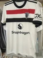 2025 Summer New Trend Manchester United Jersey Quick Drying Fast Drop Comfortable Sweat Absorbing Breathable Men's Top T-shirt