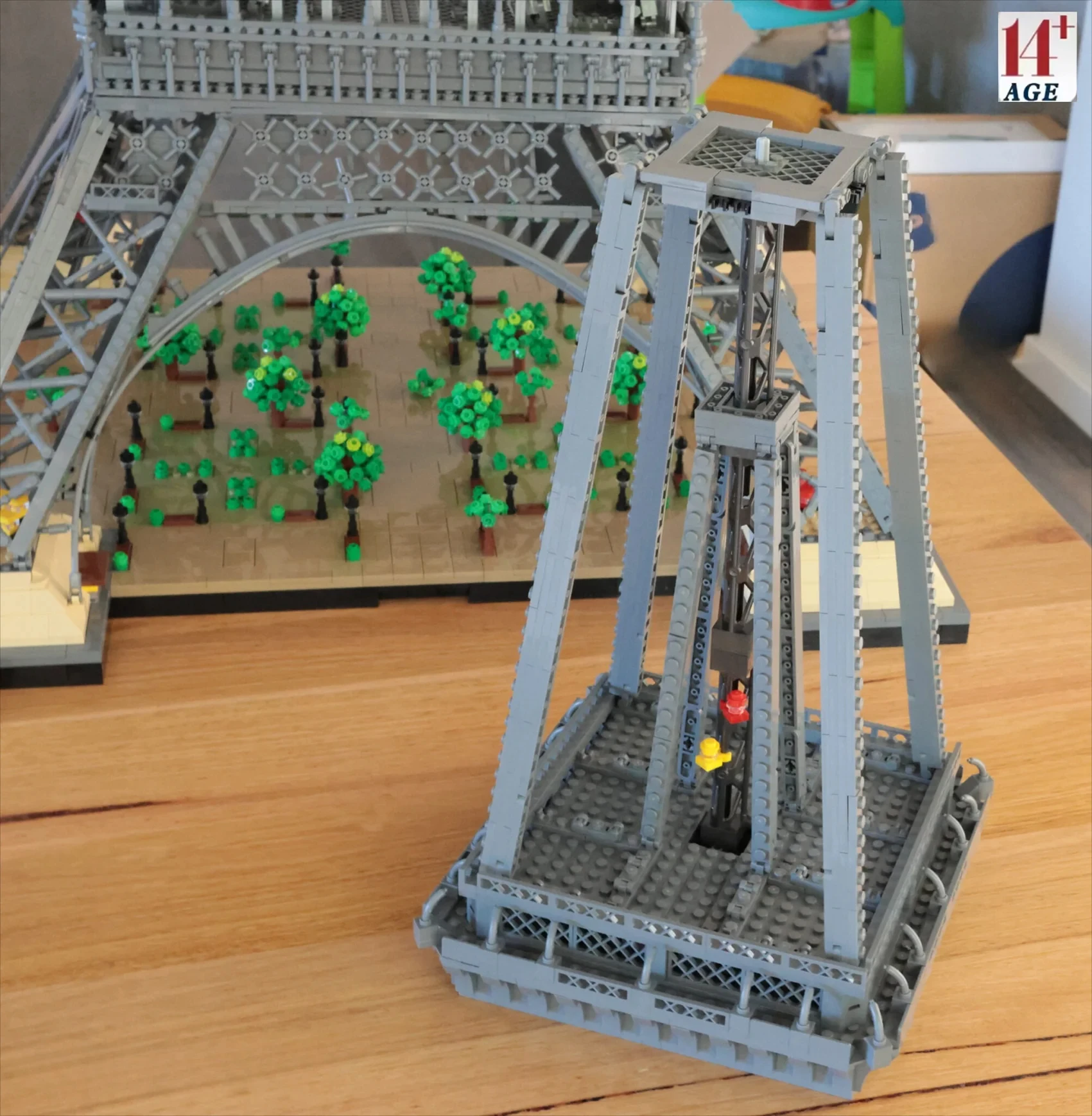 Na stanie Nowy Model Wieży Eiffla 1.5M 10307 10001 elementów PARIS Architektura Klocki Zestaw do Budowania Zabawka Prezent dla Dorosłych i Dzieci