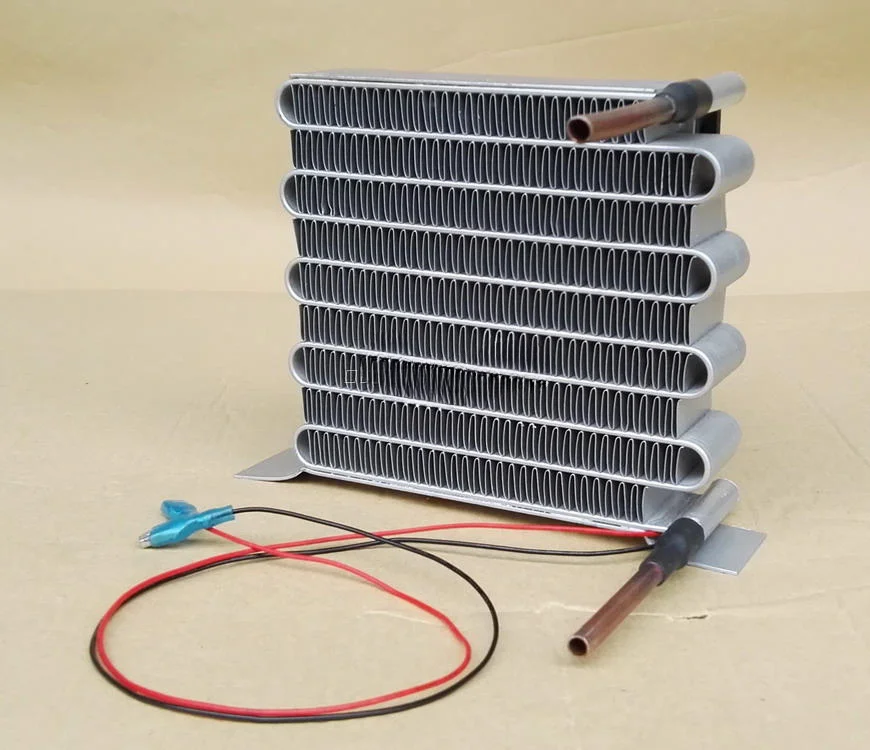 For WT1232S1 single fan S bend micro channel air cooled condenser micro mini radiator large heat dissipation