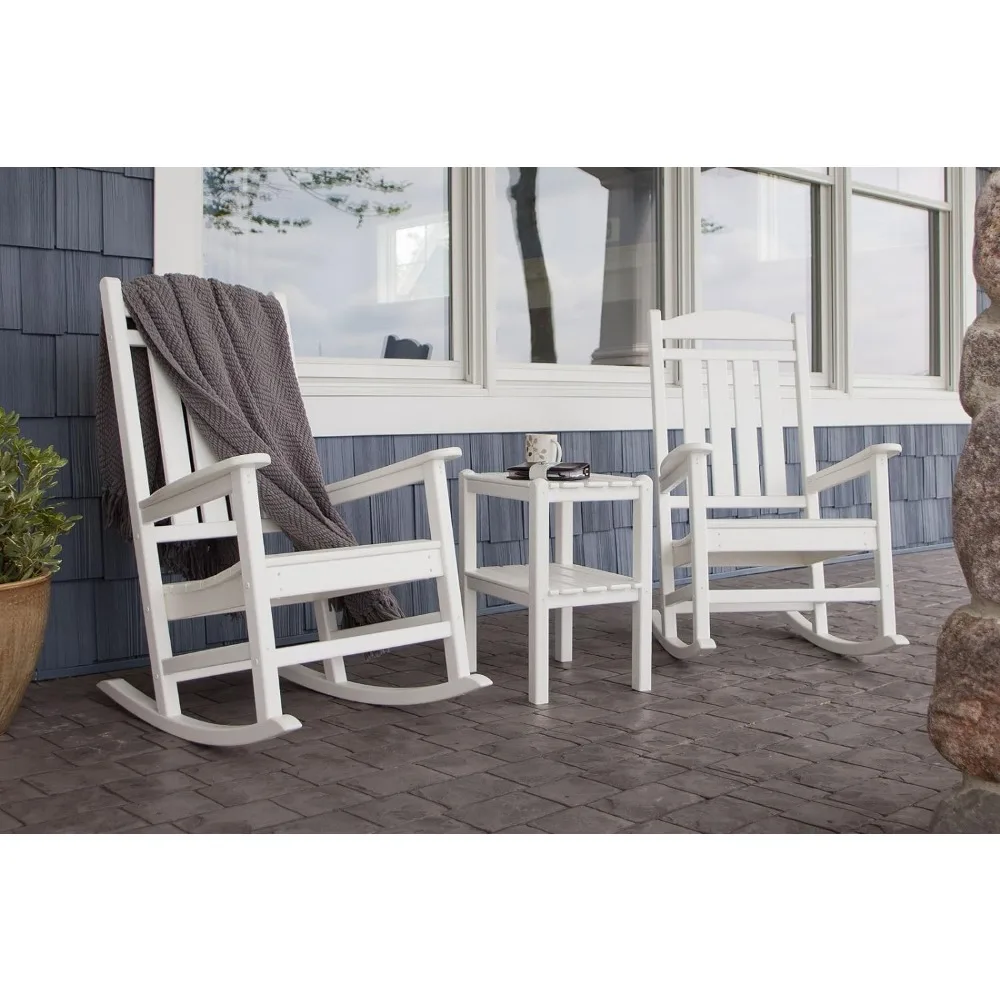 new POLYWOOD R100WH Presidential Rocking Chair, White