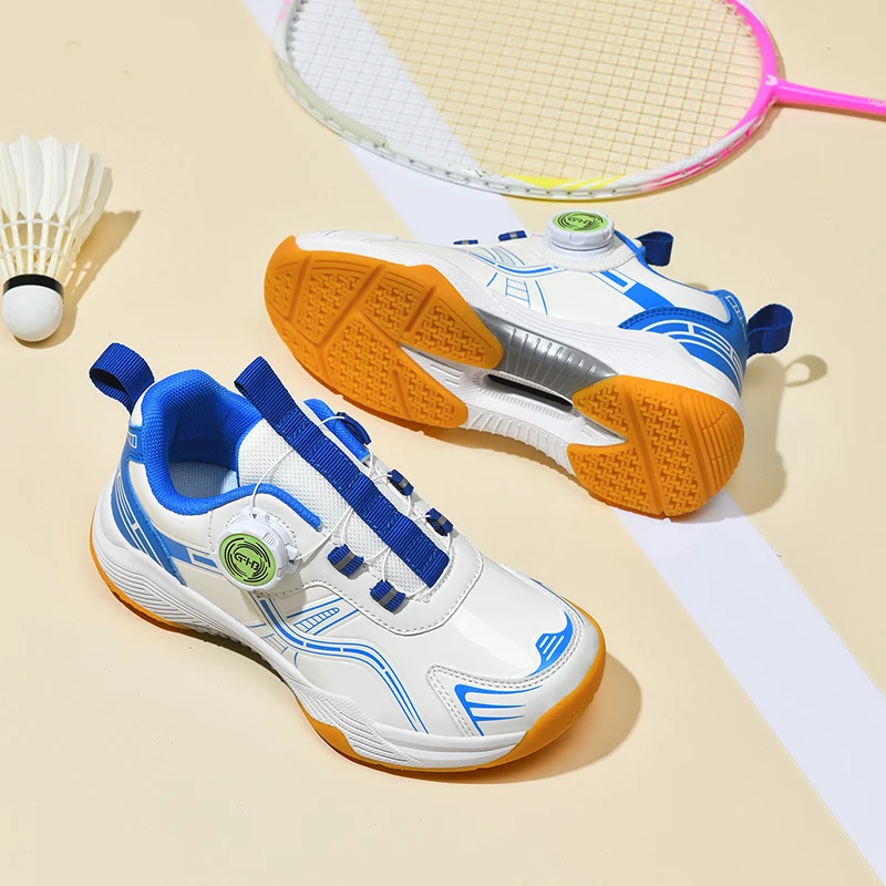 2026 New Children's Table Tennis Shoes, Lightweight Badminton Shoes for Boys and Girls, Children's Anti Slip Training Shoes